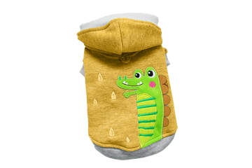 Ropa para Mostaza gris para gatos