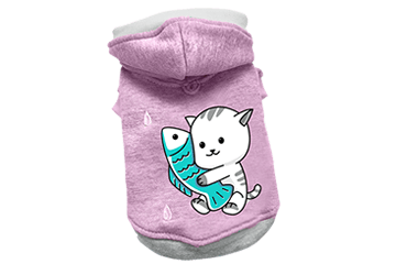 Ropa para Mostaza gris para gatos